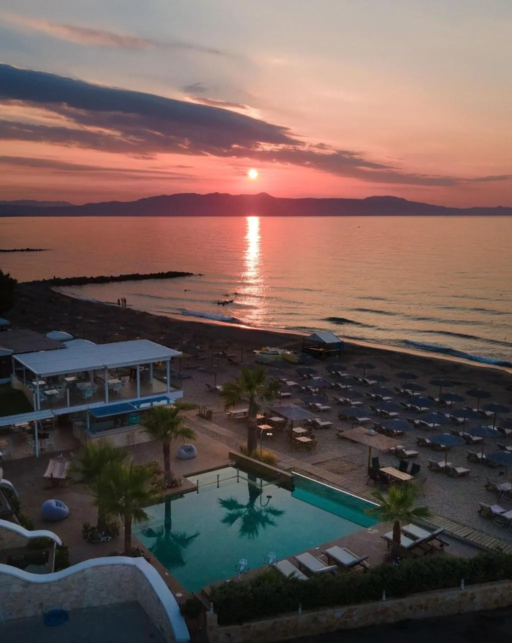 General view, Hotel Vergina Beach, Crete