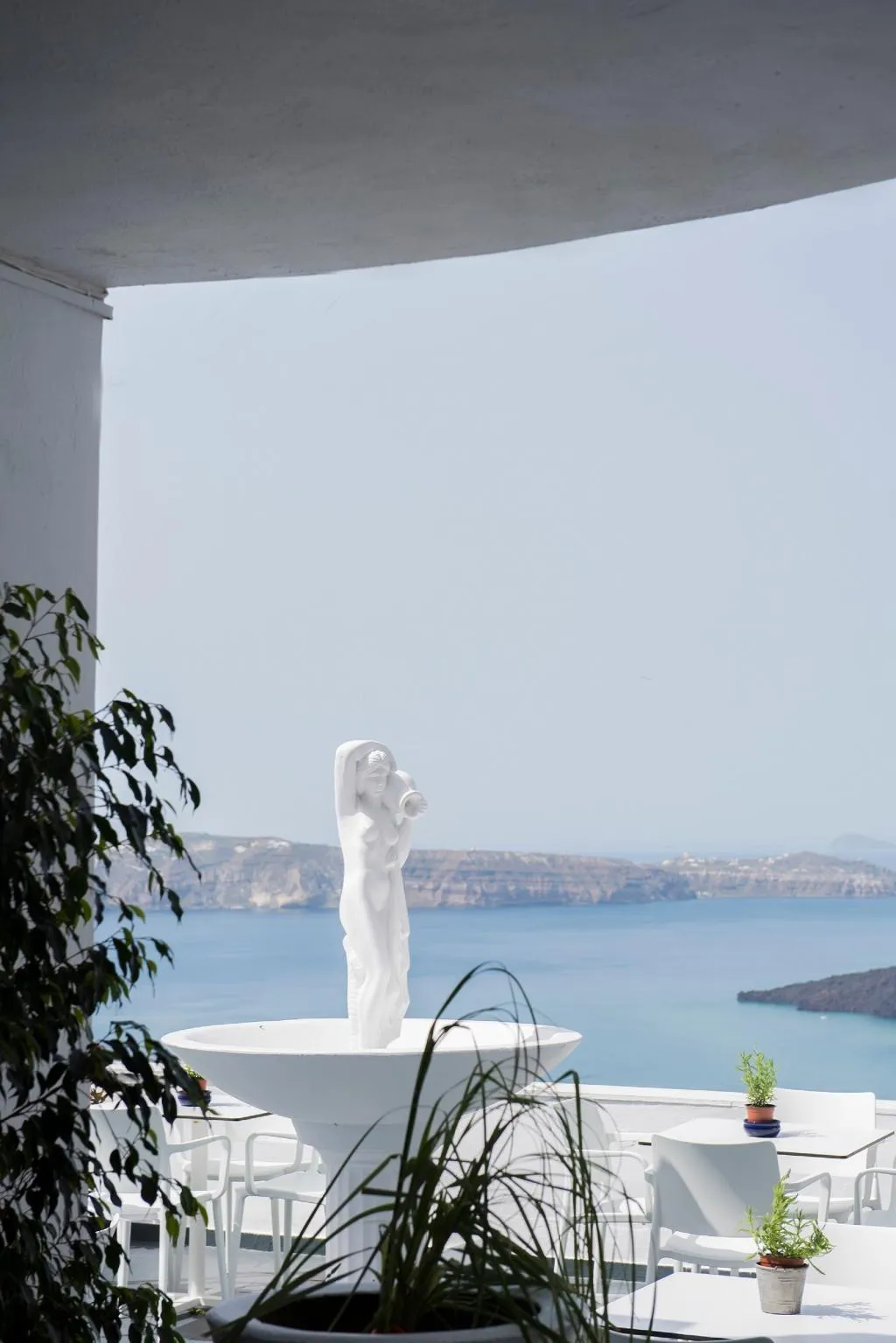 Lobby, Kastro Suites, Santorini
