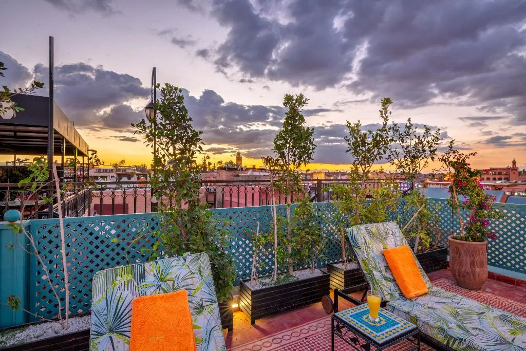 Terrace, Riad Diamond Of Marrakech, Marrakech