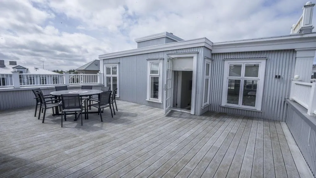 Terrace, Kvosin Downtown Hotel, Reykjavik