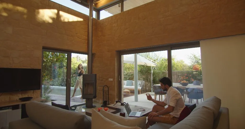 VILLA THREE BEDROOMS Room, Conte Marino Villas, Crete
