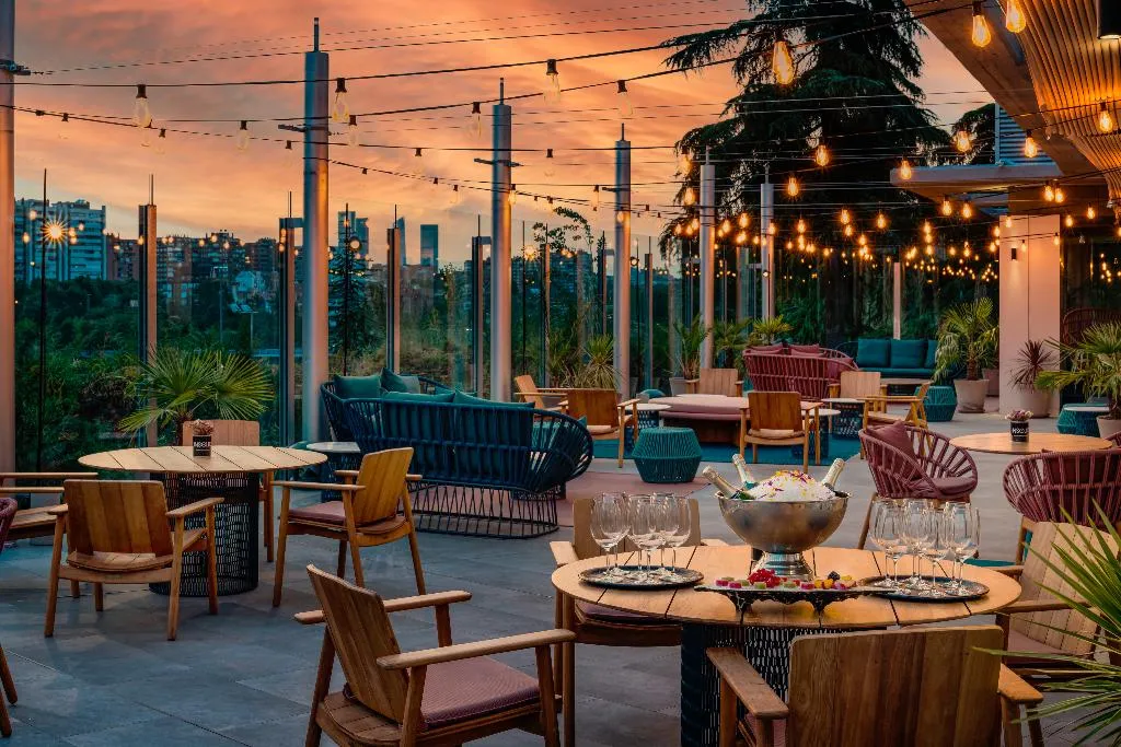 Terrace, Novotel Madrid City Las Ventas, Madrid