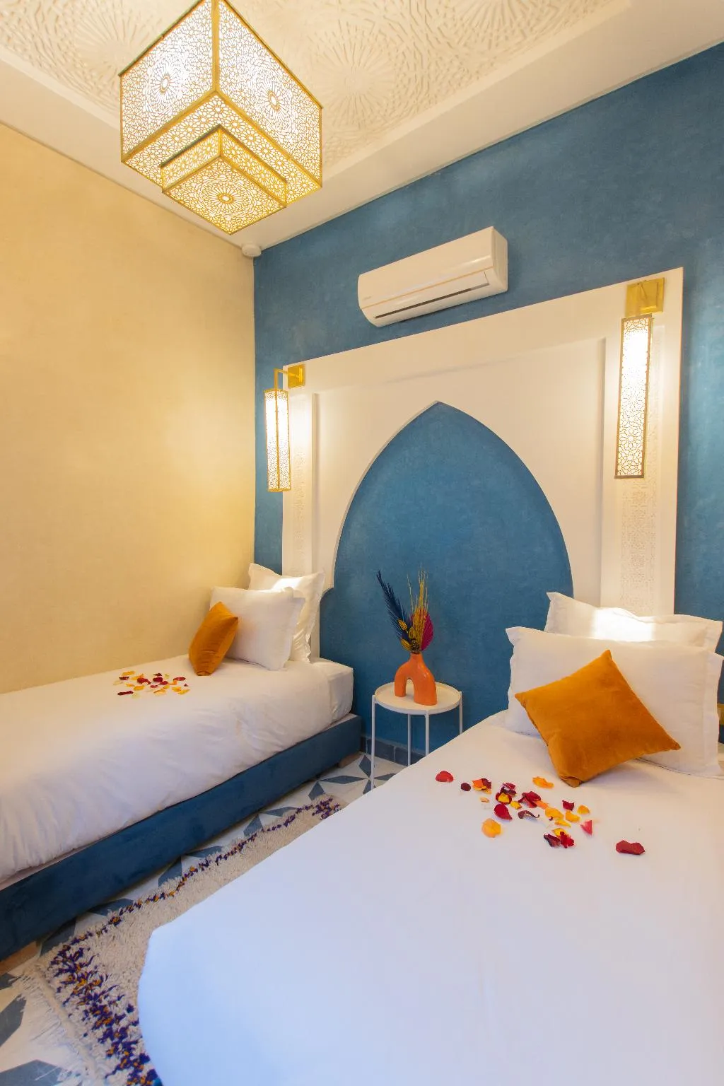 TWIN DELUXE TWO BEDS Room, Riad Marrakech Doors, Marrakech