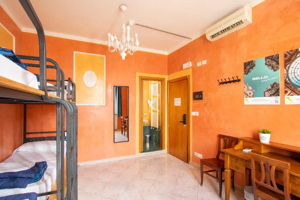 Bed in dormitory BUNK BED Room, Ostello Bello Firenze, Florence