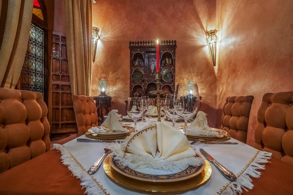 Restaurant, Riad Laurence Olivier, Marrakech