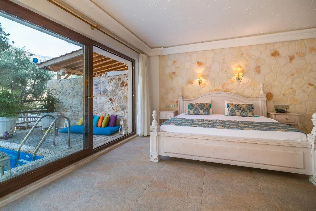DOUBLE DELUXE WITH PRIVATE POOL Room, Oasis Hotel Kalkan +16, Dalaman