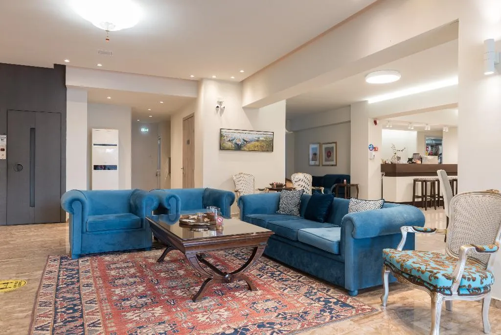 Lobby, Regina Mare Hotel, Thessaloniki