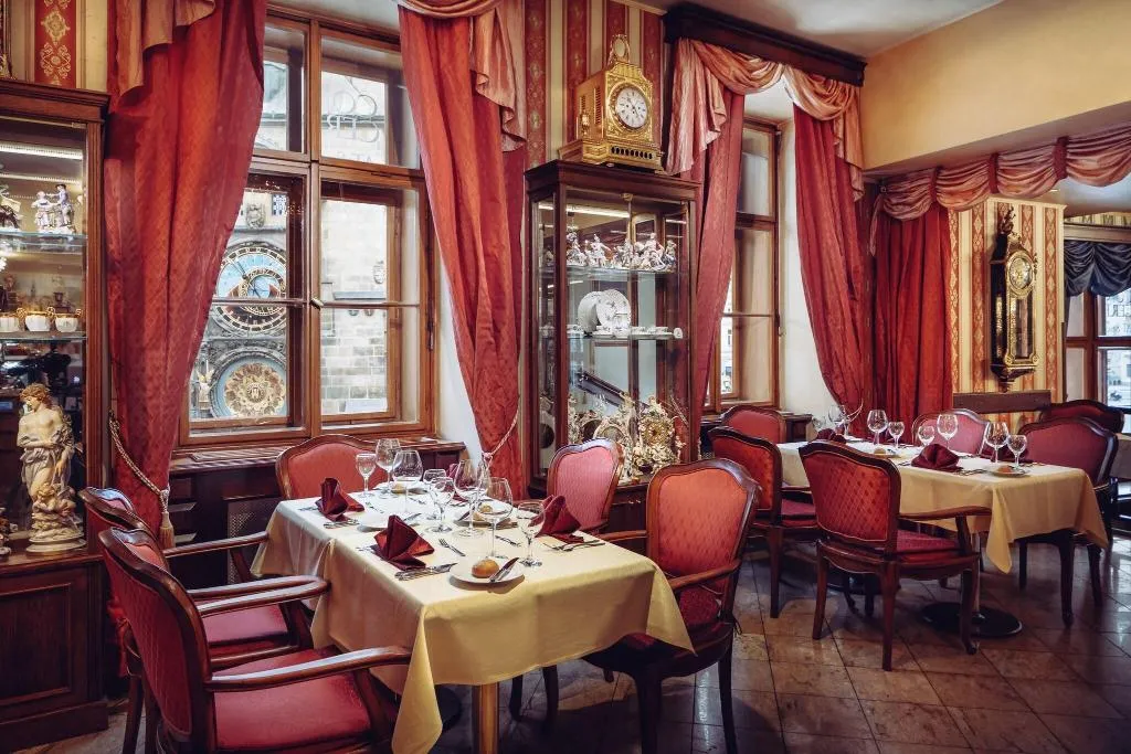 Restaurant, Grand hotel Praha, Prague