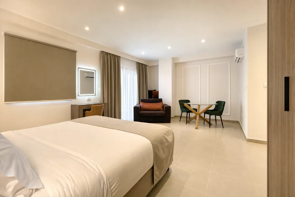 SUITE CAPACITY 4 Room, Philia Center Suites, Rhodes