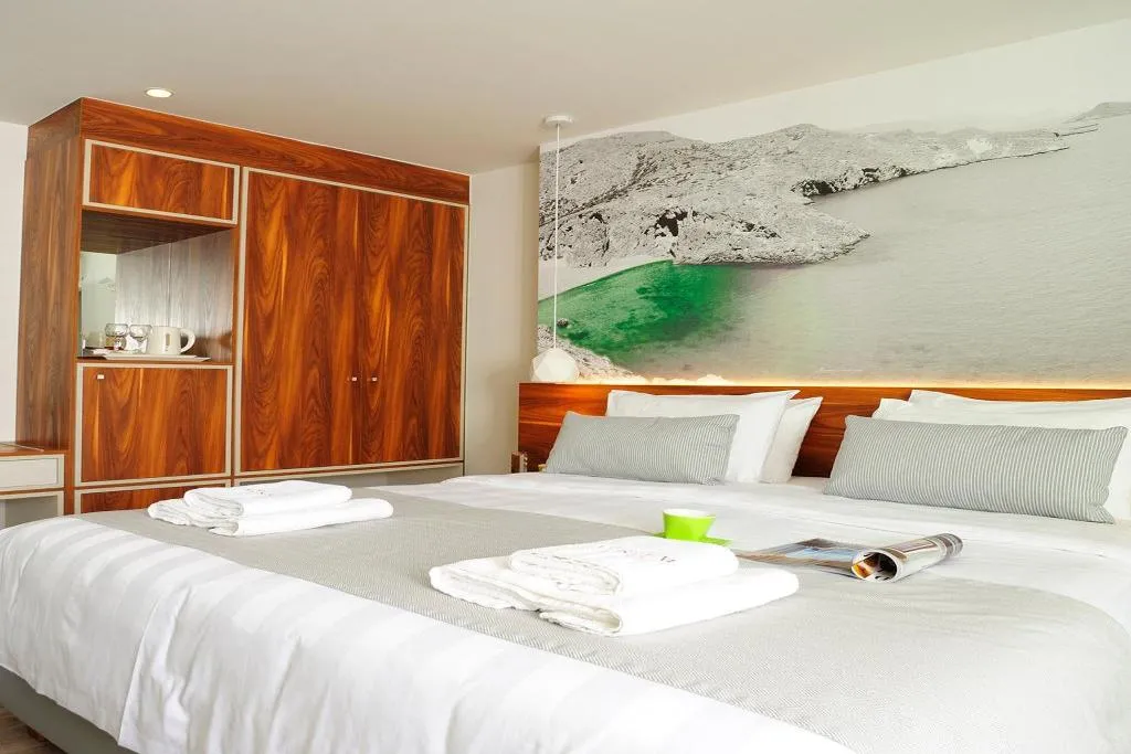Double or Twin SUPERIOR POOL VIEW Room, Atrium Ambiance Hotel, Crete