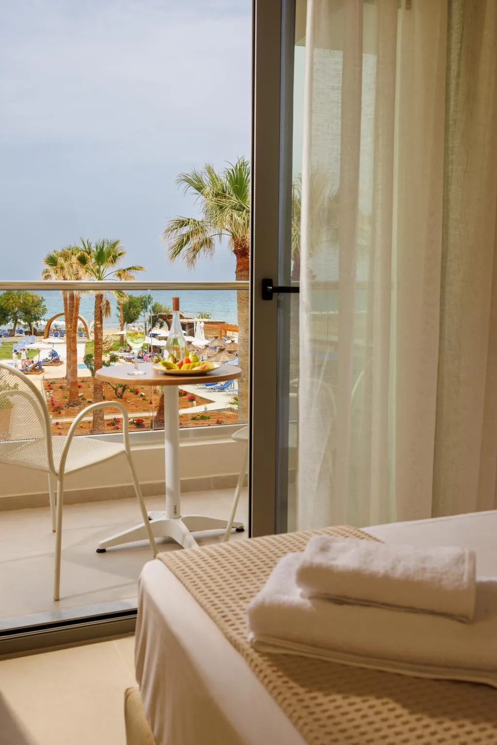 JUNIOR SUITE SEA VIEW Room, Malia Bay Beach Hotel & Bungalows, Crete