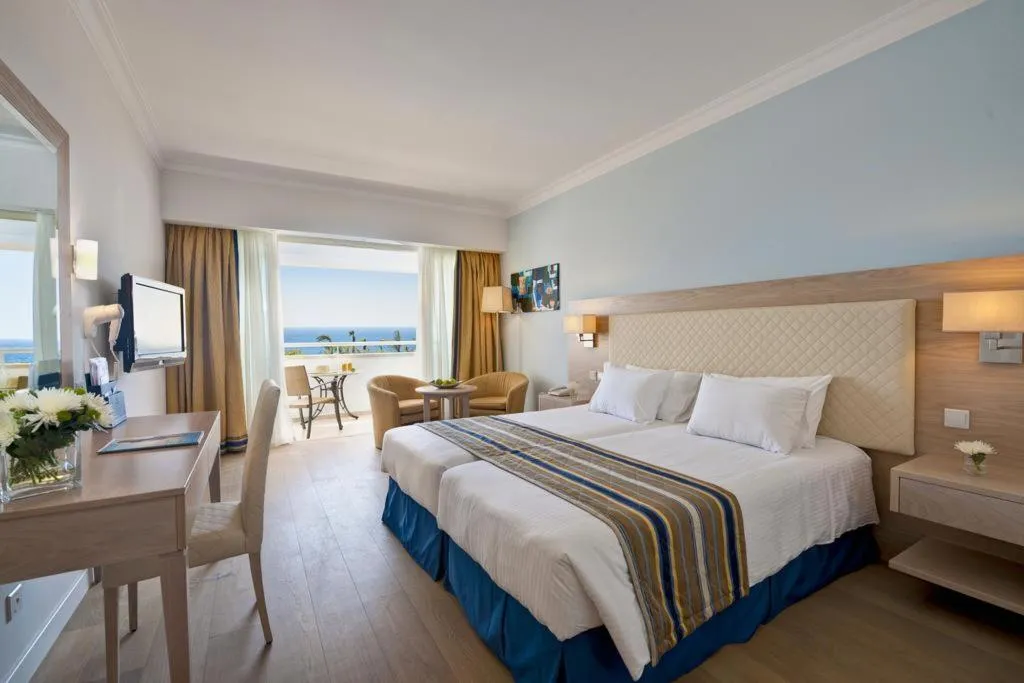 DOUBLE DELUXE SEA VIEW Room, Olympic lagoon Resorts, Paphos, Cyprus