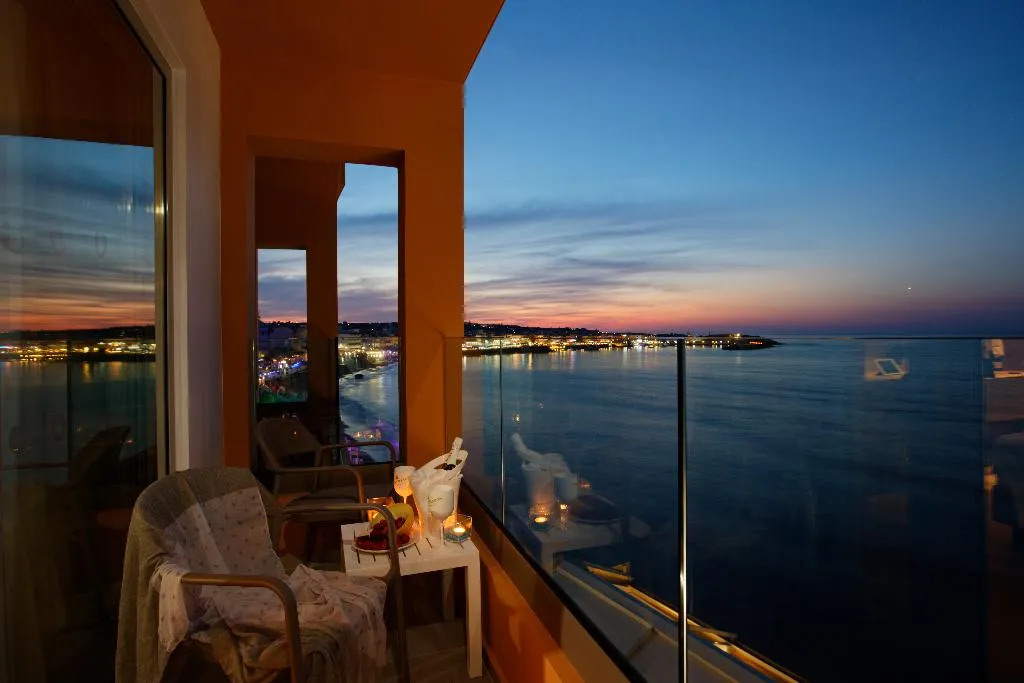 Double or Twin SUPERIOR SEA VIEW Room, Palmera Beach Hotel & Spa, Crete