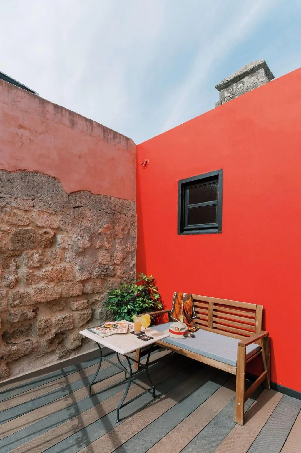 Terrace, Zacosta Villa, Rhodes