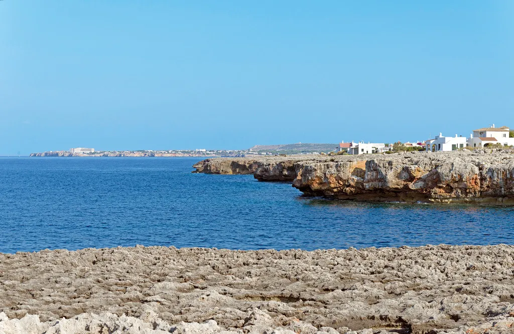 Beach, Cala Blanca Apartamentos, Menorca