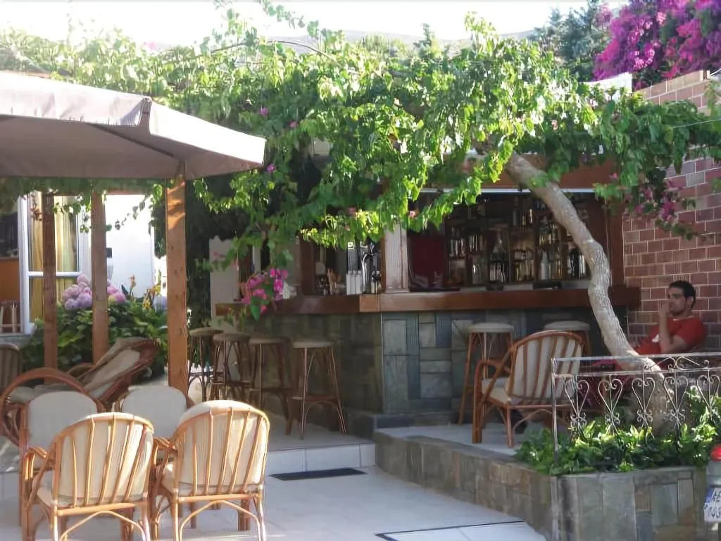 Terrace, Alexandra Rooms, Crete