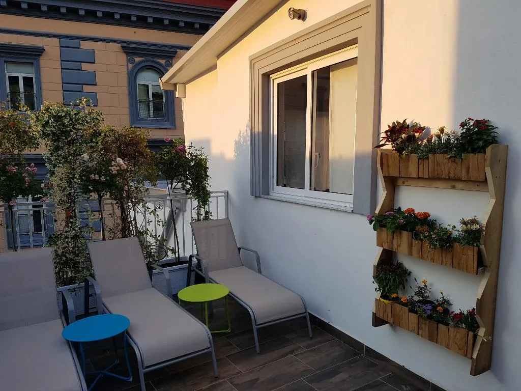 Terrace, Hotel San Michele, Naples