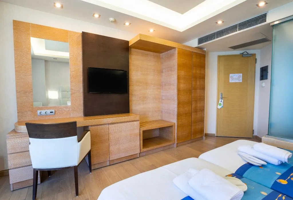 Double or Twin SEA VIEW Room, Konstantinos Palace, Rhodes