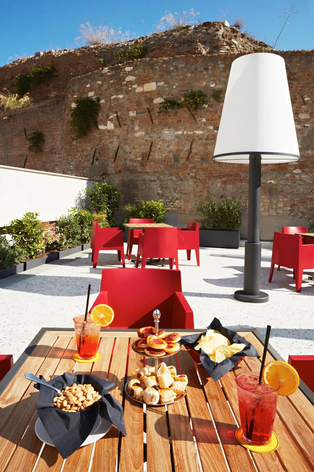 Terrace, The Building, Rome
