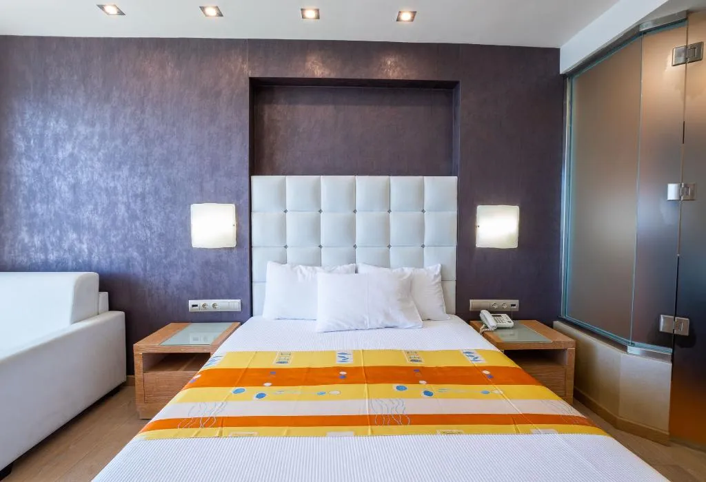 Double or Twin SEA VIEW Room, Konstantinos Palace, Rhodes