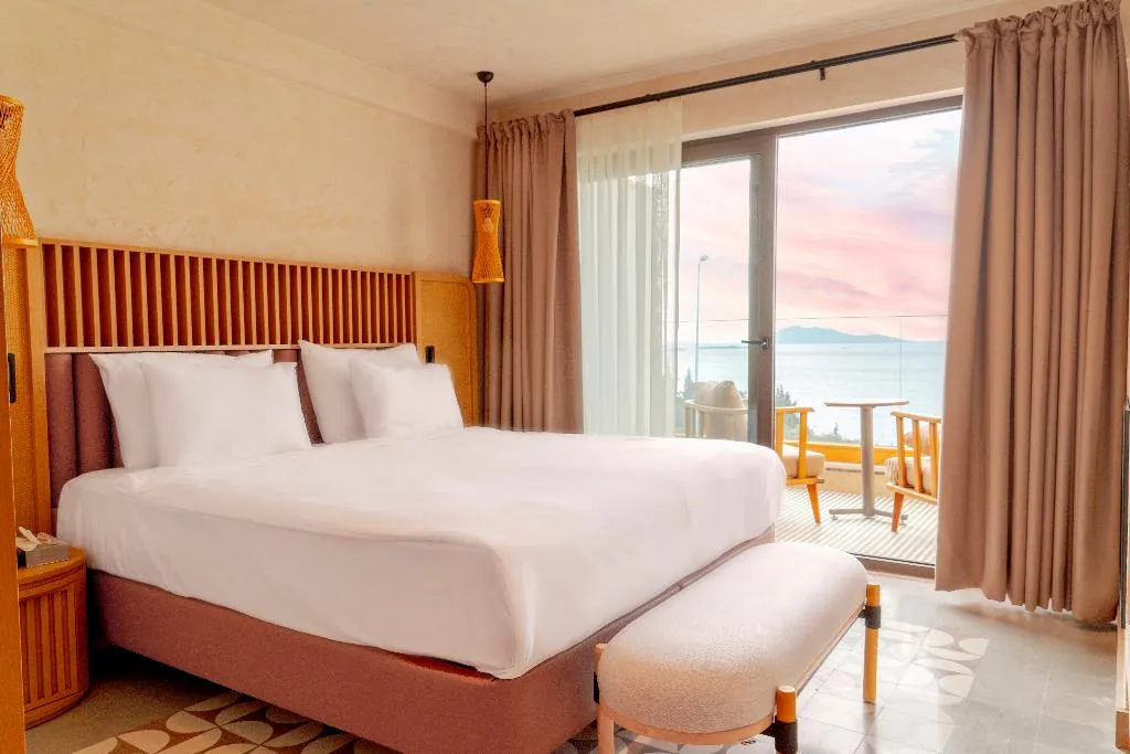 DOUBLE DELUXE SEA VIEW Room, Novva Hotels,Kaş, Dalaman