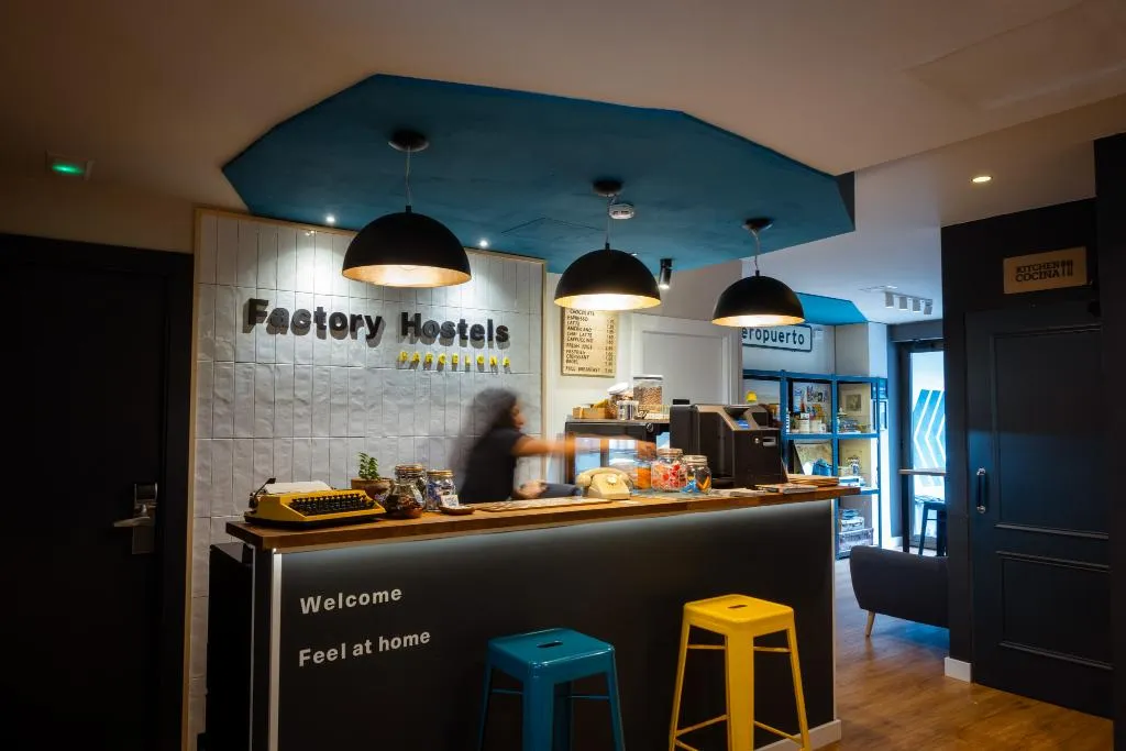 Lobby, Factory Hostels Barcelona, Barcelona