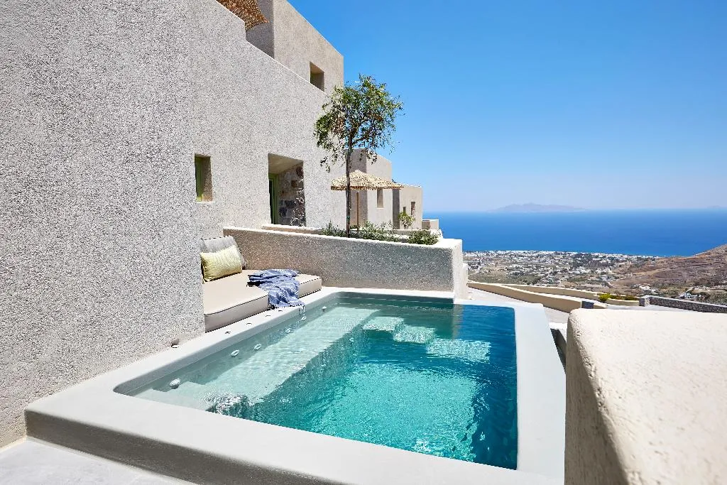 JUNIOR SUITE SEA VIEW Room, Aeon Suites by Mr and Mrs White, Santorini