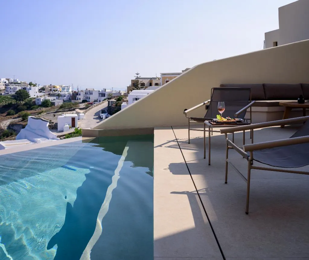 SUITE SEA VIEW WITH PRIVATE POOL Room, Elessa Hotel, Santorini