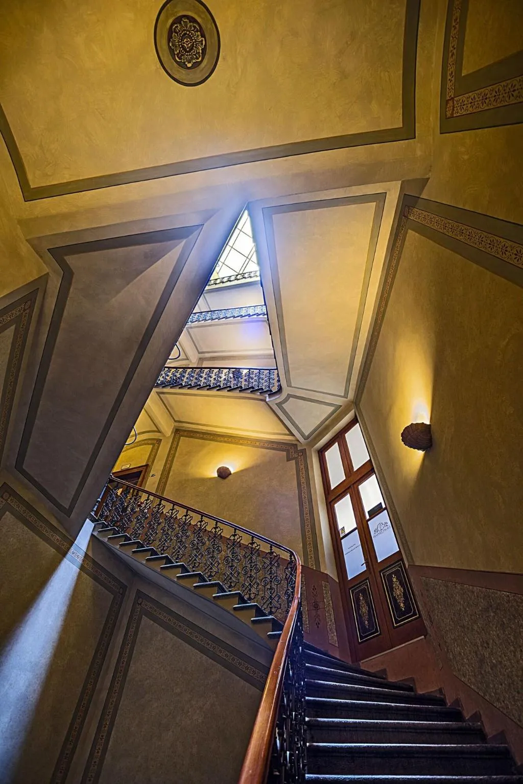 Lobby, Deminka Palace, Prague