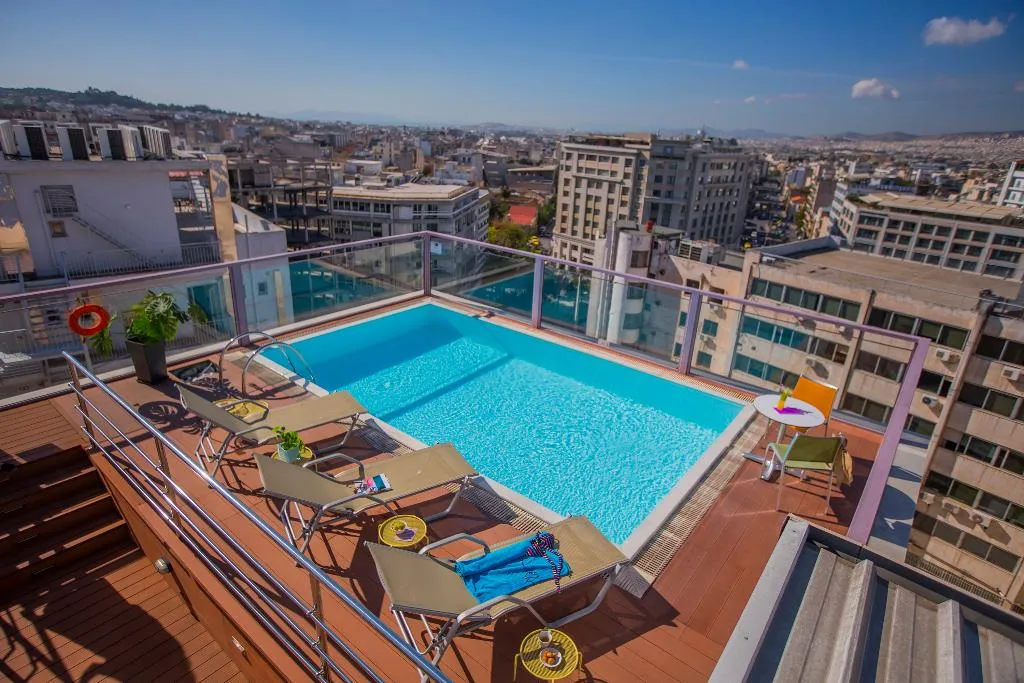 Pool, Novus Hotel, Athens