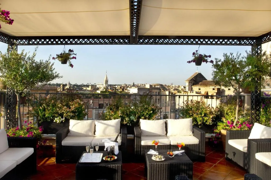 Terrace, Boutique Hotel Campo de Fiori, Rome