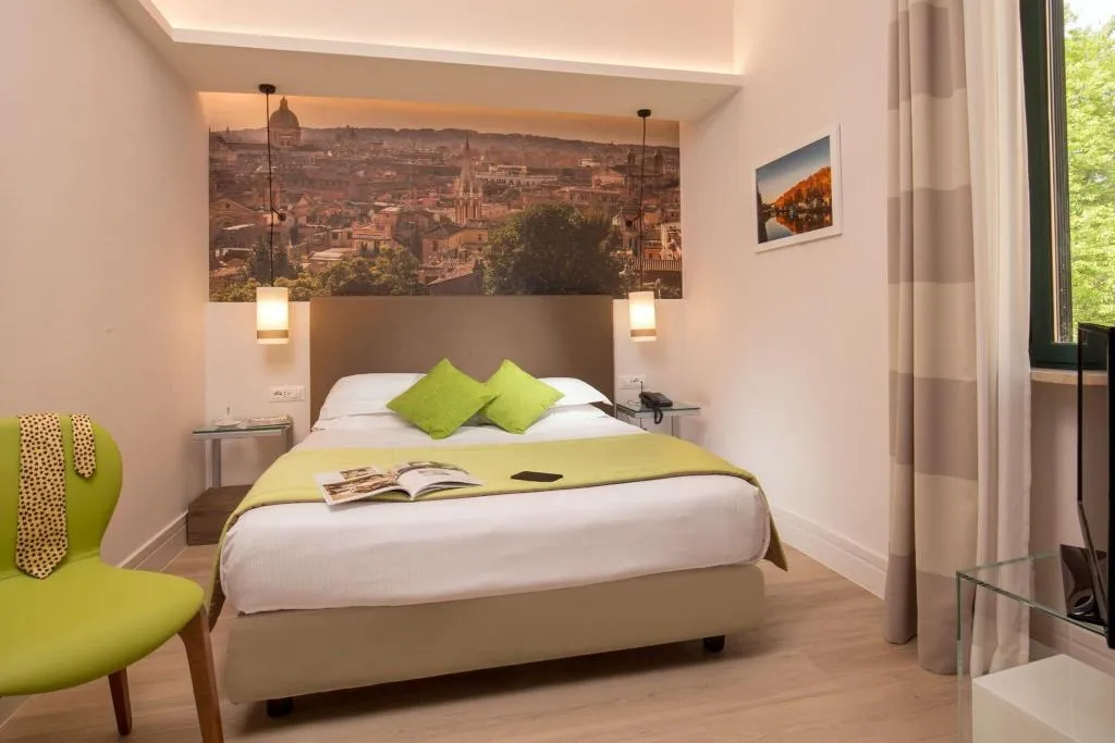 DOUBLE QUEEN SIZE BED Room, Villa Grazioli, Rome