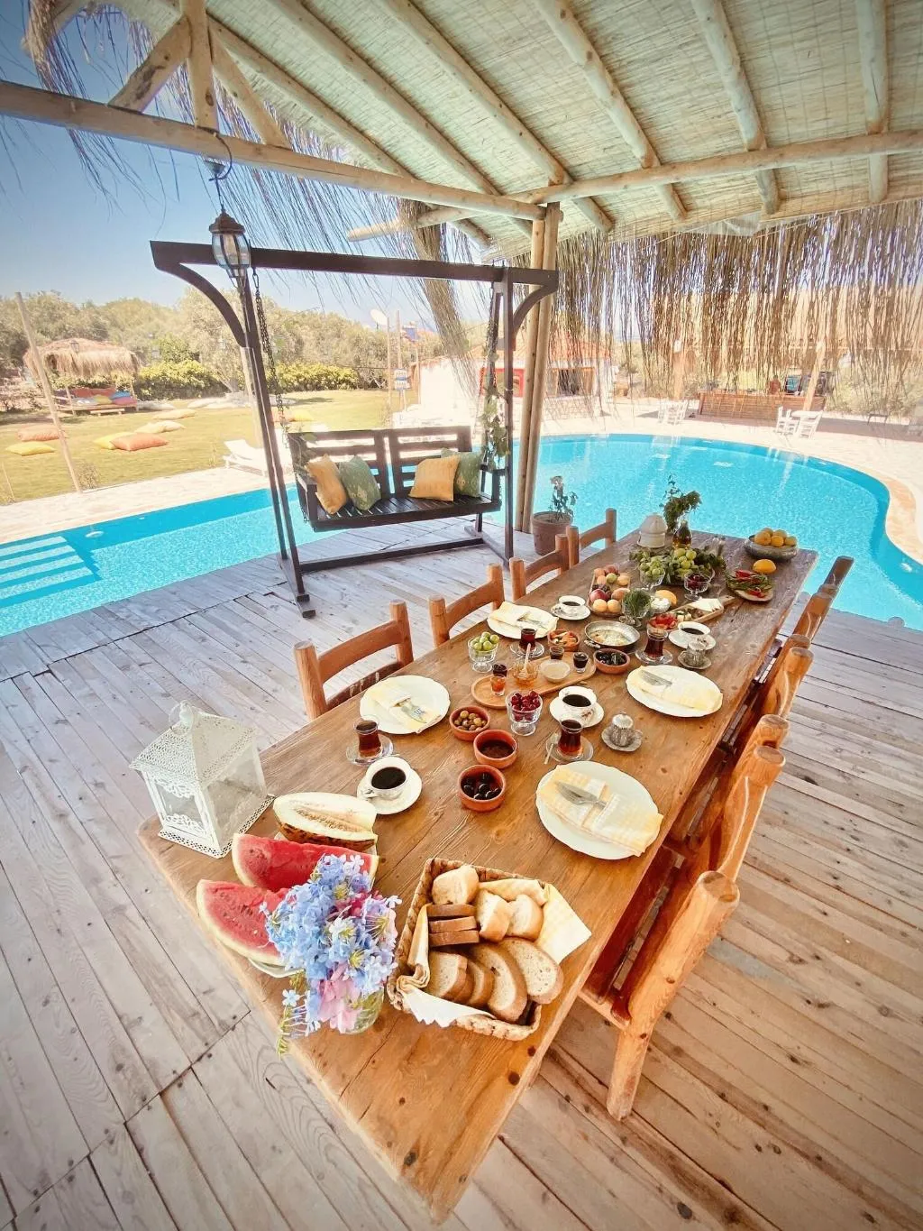 Terrace, Alacati Barbarossa Hotel, Izmir