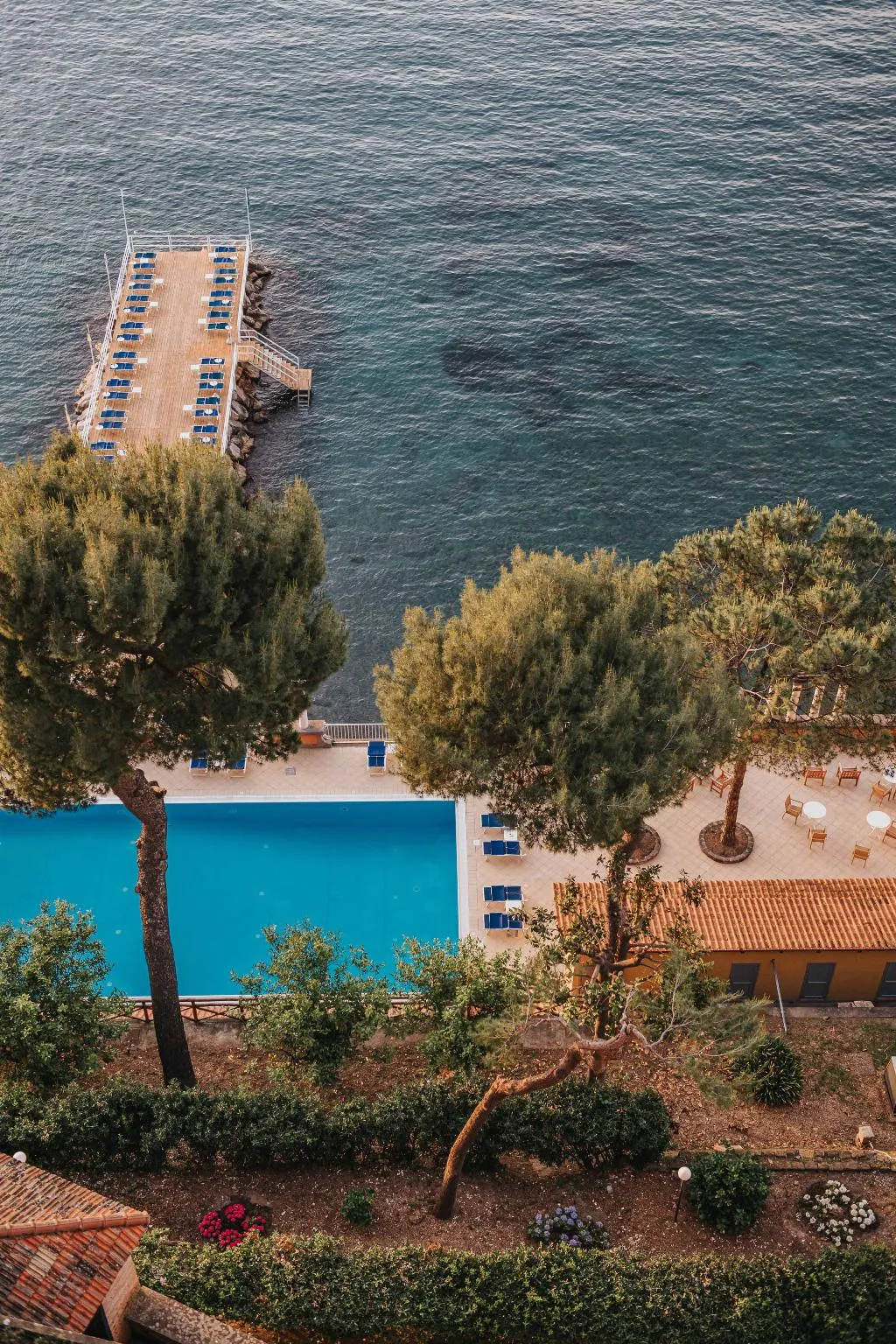 Beach, Grand Hotel Europa Palace, Naples