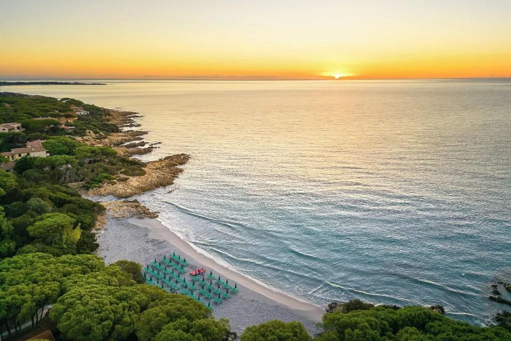 Beach, Alba Dorata Resort, Olbia