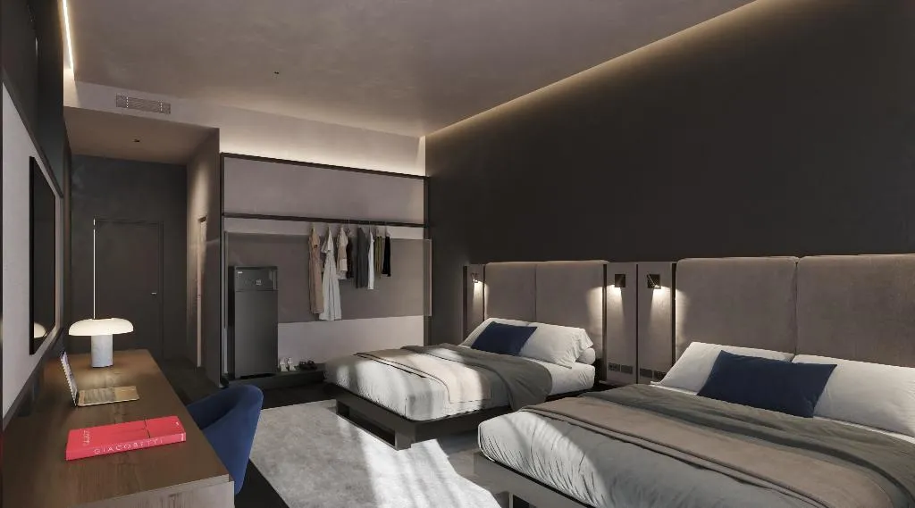 QUADRUPLE WITH BALCONY Room, Kira Suites Hotel Milano, Milan