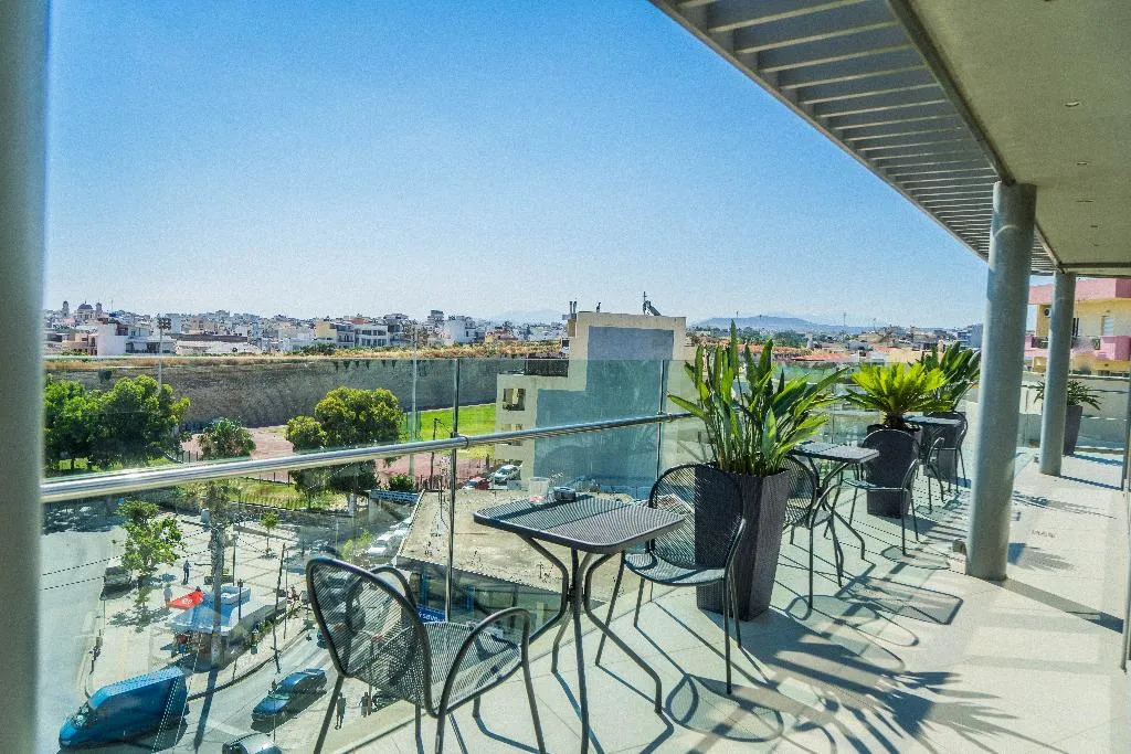 Terrace, Castello City, Crete