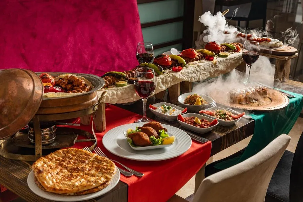 Restaurant, AQI Hydros Club, Antalya