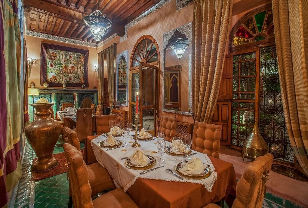Restaurant, Riad Laurence Olivier, Marrakech