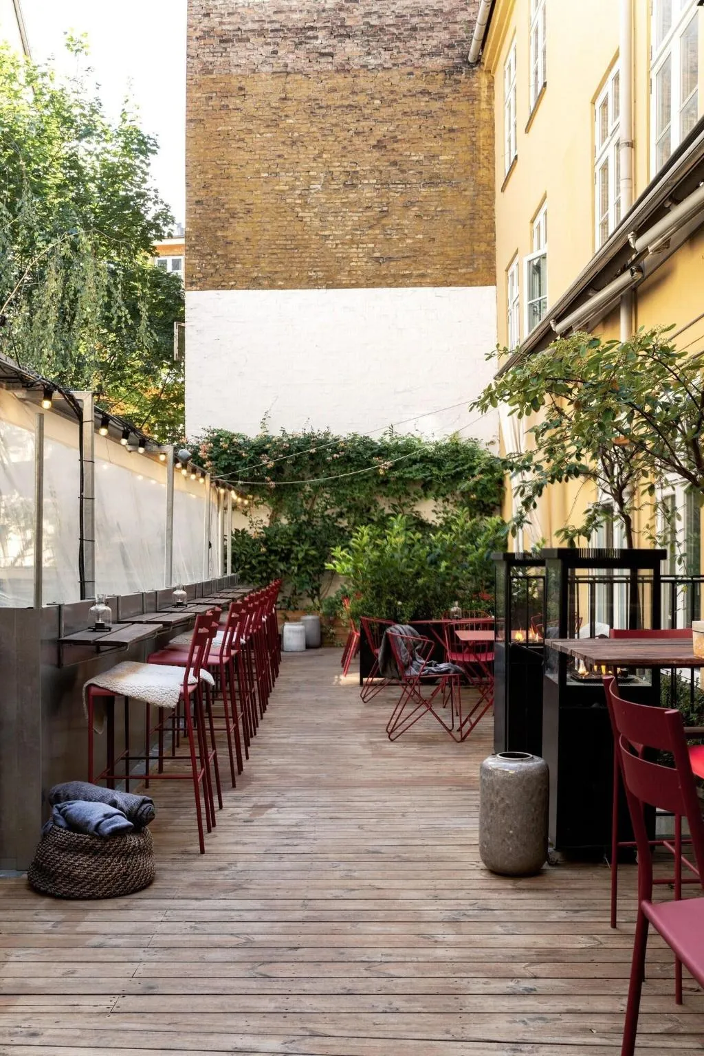 Terrace, Hotel SP34, Copenhagen