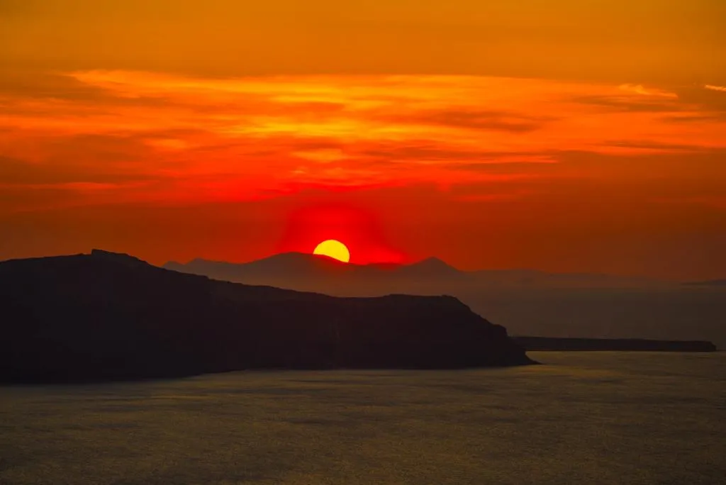 General view, The Last Sunbeam, Santorini