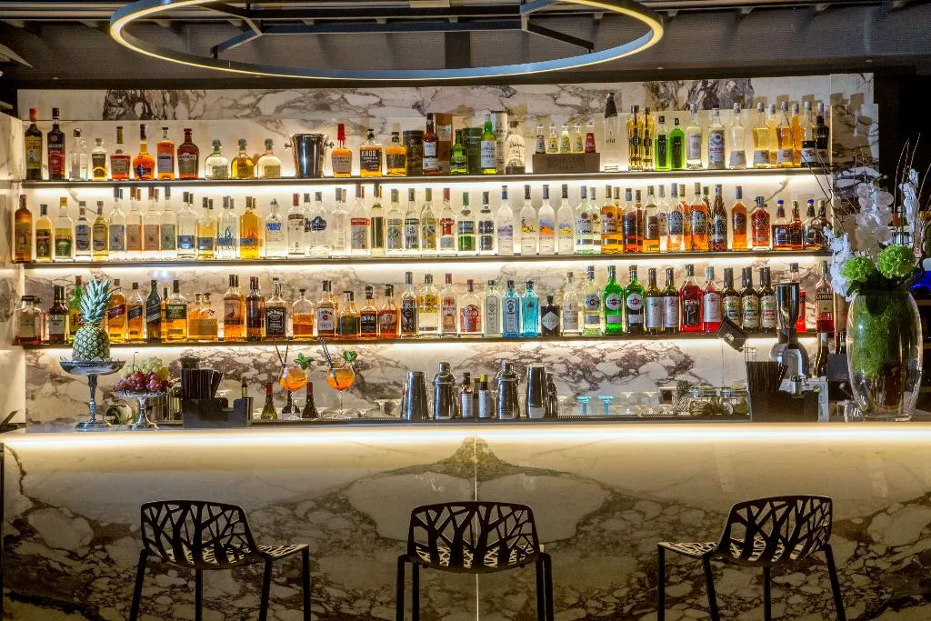Bar, Monti Palace Hotel, Rome