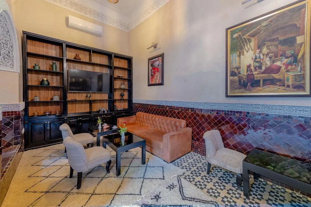 Lobby, Riad Amina, Marrakech