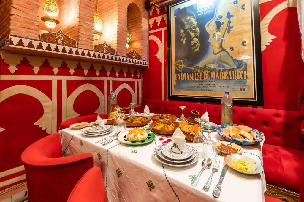 Restaurant, Riad Hikaya, Marrakech