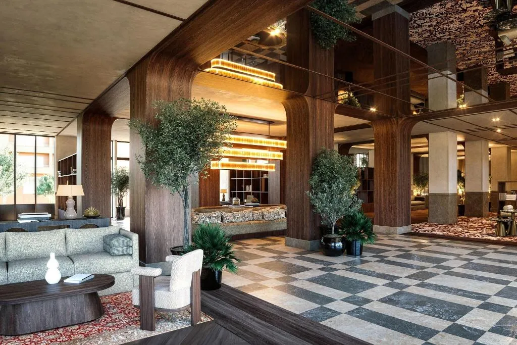 Lobby, AC Madrid Cuzco, Madrid