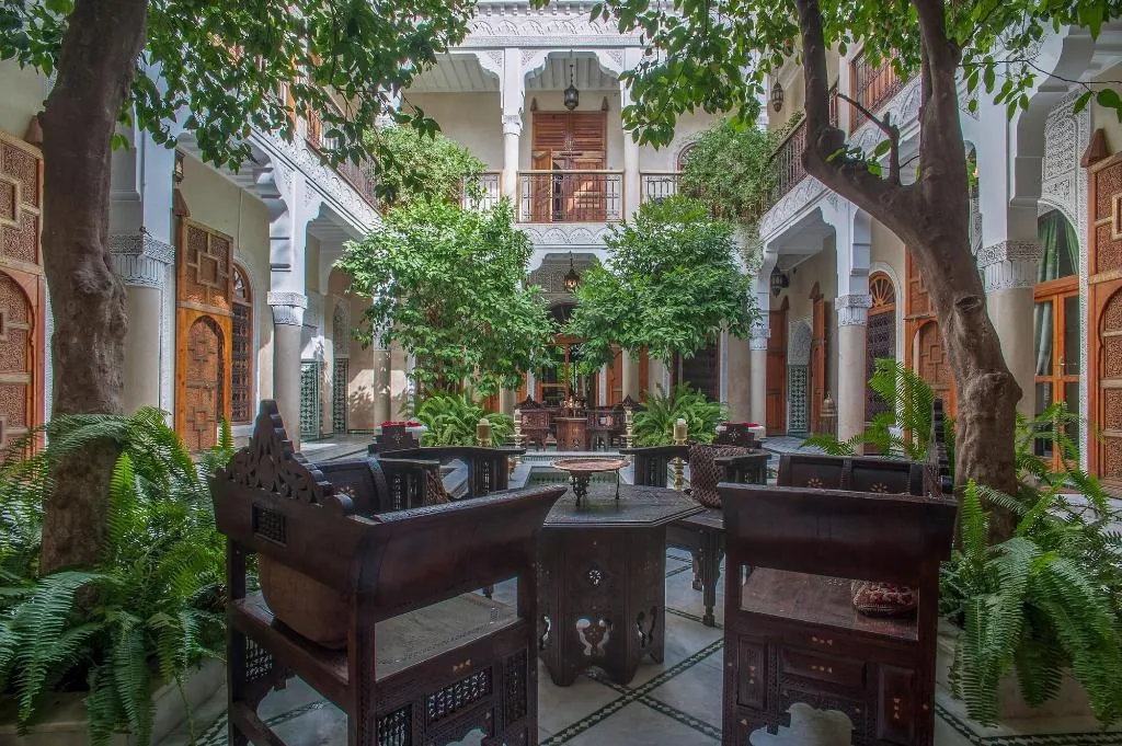 Lobby, Riad Laurence Olivier, Marrakech