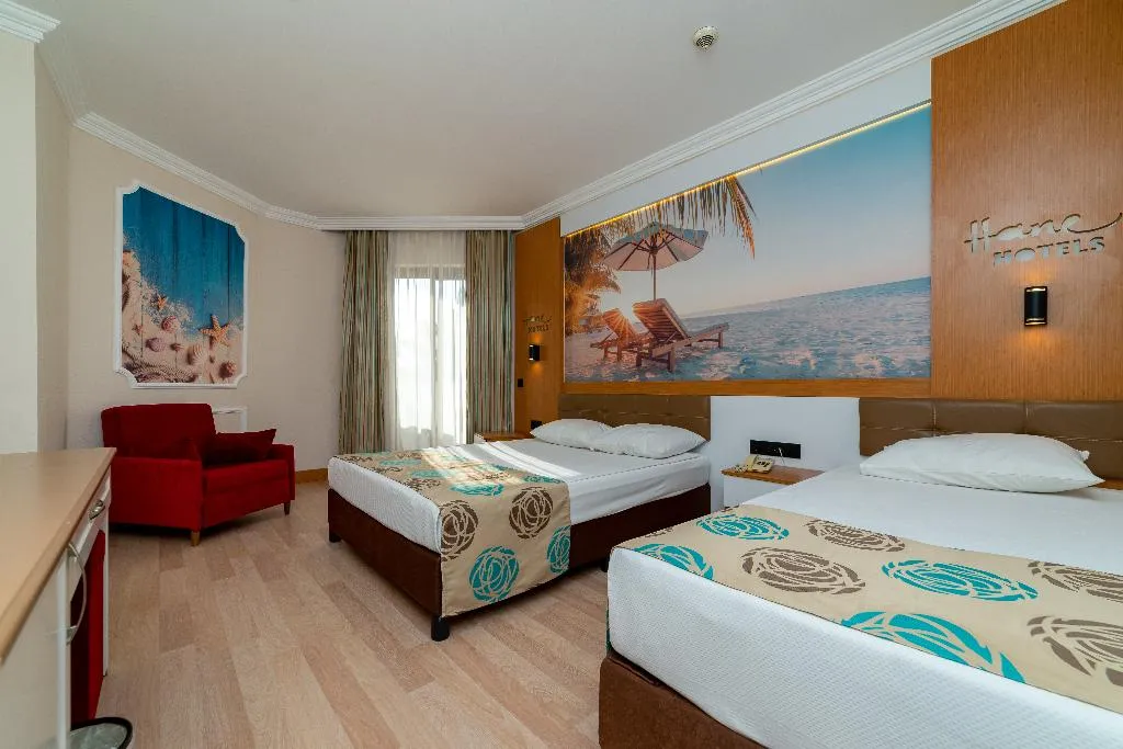 DOUBLE SINGLE USE STANDARD Room, Hane Family Resort Hotel, Antalya