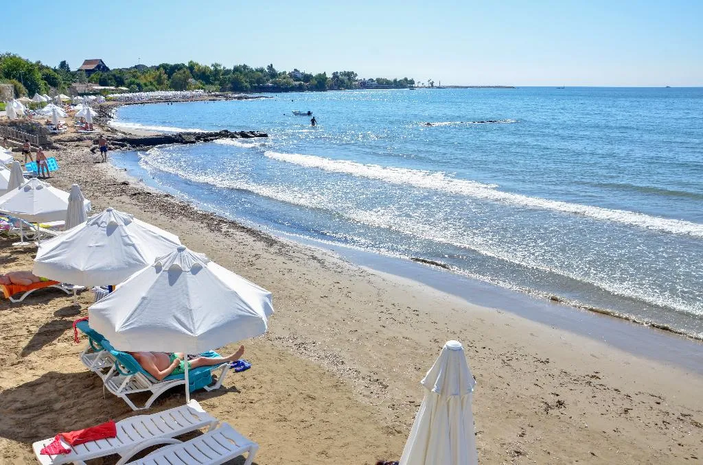 Beach, Side Altinkum Bungalow Hotel, Antalya