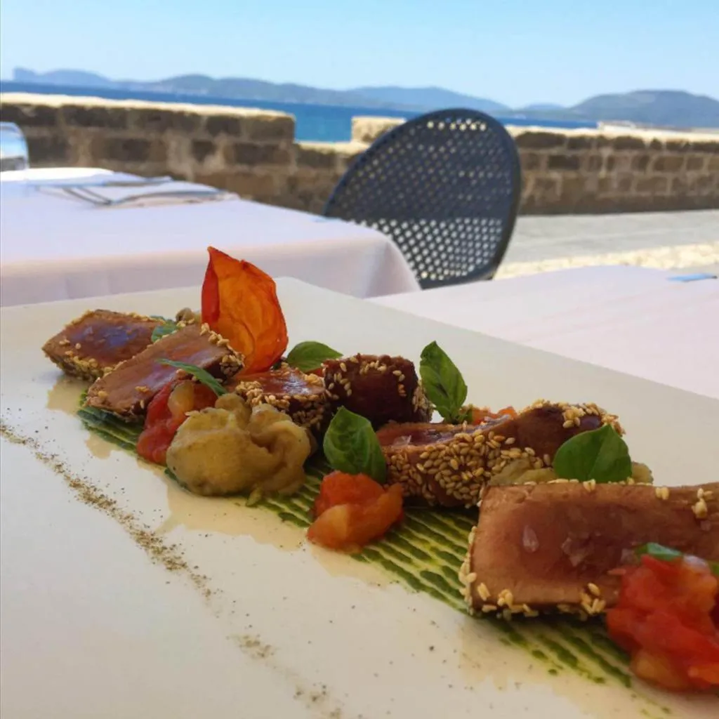 Restaurant, Hotel Angedras, Alghero
