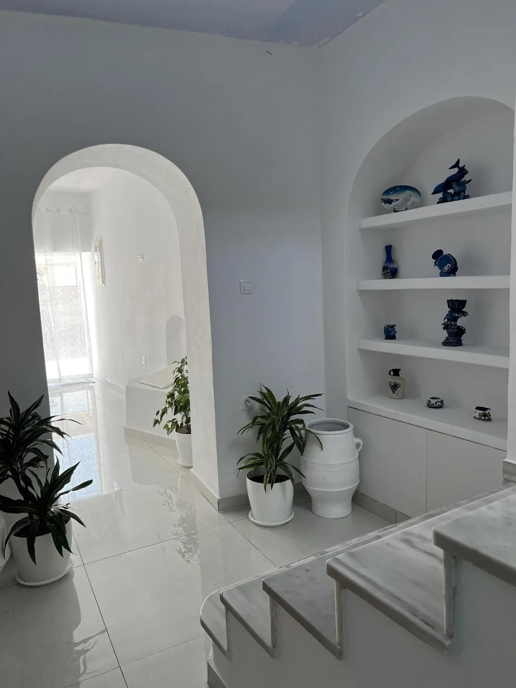Lobby, Villa Pavlina, Santorini